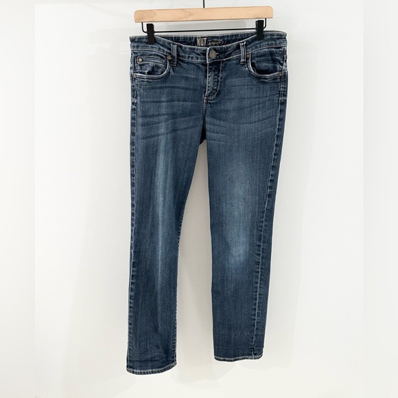 Kut From The Kloth Straight Leg Jeans Size 8 - Picture 2 of 6